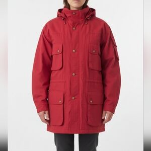 Willis & Geiger Rare Vintage Red Bush Poplin Field Chore Jacket Oversized L
